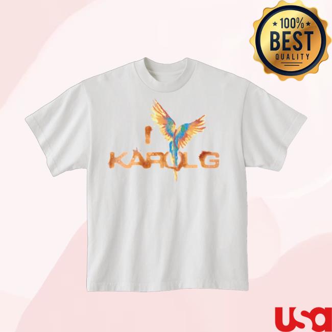 Karol G Merch Store I Love Kg Tee 3 Karol G Merch Store I Love Kg Tee