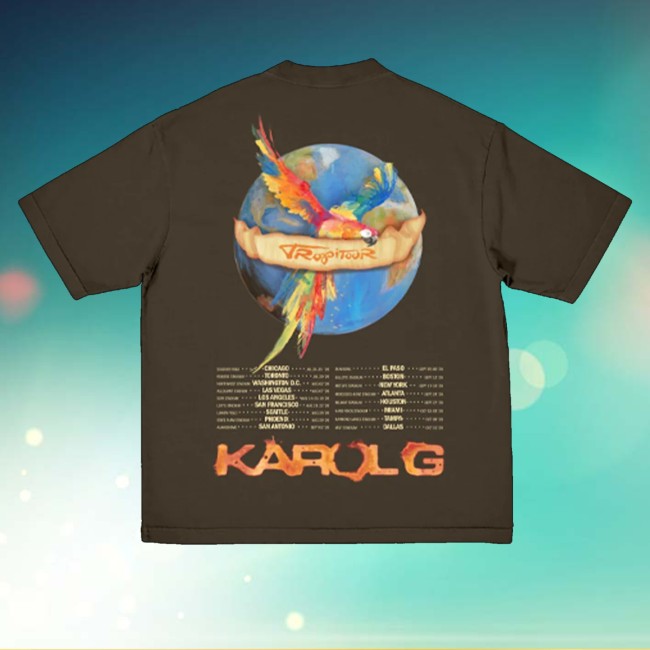 Karol G Merch Store Viajando Por El Mundo Us Shirt 4 Karol G Merch Store Viajando Por El Mundo Us Shirt