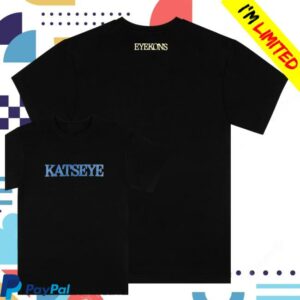 Katseye Merch Shop Store Katseye Denim Logo Black T-Shirt