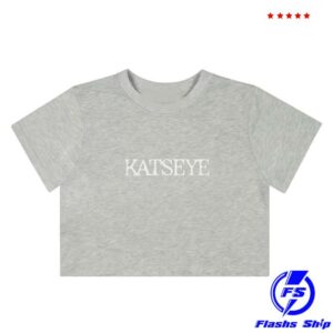 Katseye Merch Shop Store Katseye Gray Crop Tee