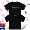 Katseye Merch Store Katseye Denim Logo Black Shirt