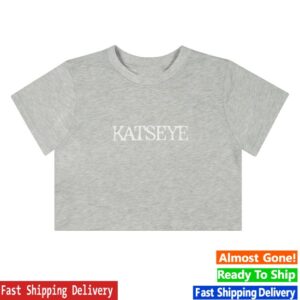 Katseye Merch Store Katseye Gray Crop Tee