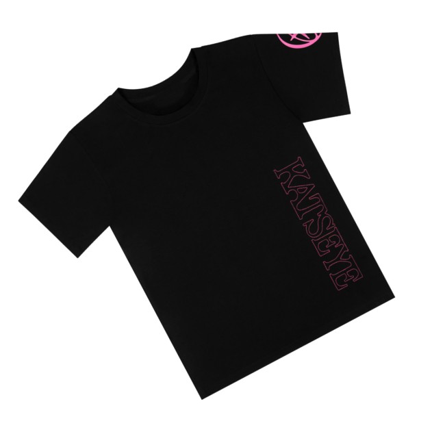 Katseye Merch Store Katseye X Eyekons Logo Print Black Shirt 3 Katseye Merch Store Katseye X Eyekons Logo Print Black Shirt