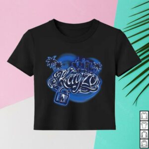 Kayzo Merch Store Kayzo Airbrush La Baby Tee