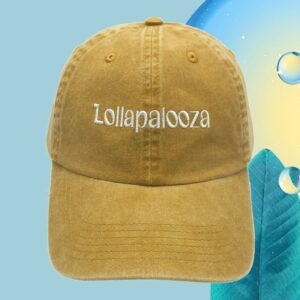 Lollapalooza Store Merch Dad Hat