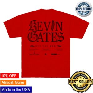Kevin Gates Merch Store Out The Mud Red Shirt