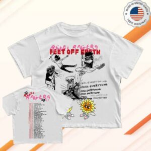 Kid Cudi Merch Store Shop Rebel Ragers Feet Off Earth Tee