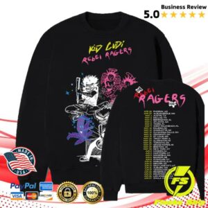 Kid Cudi Merch Store Shop Rebel Ragers Tour Crewneck