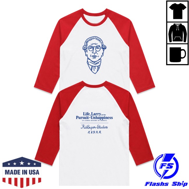 Kidsuper Store Merch Life, Larry & The Pursuit Of Unhappiness X Kidsuper Baseball Tee 5 Kidsuper Store Merch Life, Larry & The Pursuit Of Unhappiness X Kidsuper Baseball Tee