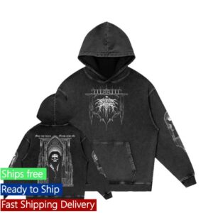 Killdyll Merch Store Cathedral Hoodie Snow Washed Loose Hoodie