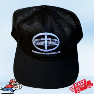Kings Kaleidoscope Merch Store Music Cross Mesh Hat Black
