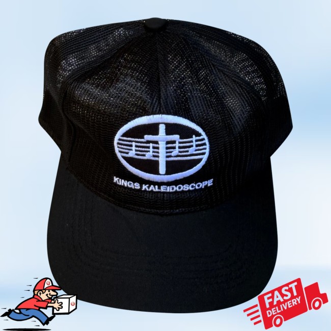 Kings Kaleidoscope Merch Store Music Cross Mesh Hat Black 2 Kings Kaleidoscope Merch Store Music Cross Mesh Hat Black