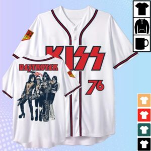 Kiss Online Merch Shop Destroyer '76 Jersey