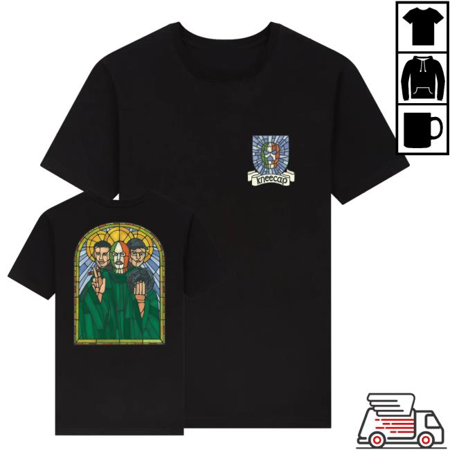 Kneecap Store Merch Shop Stained Glass Tee