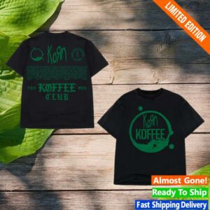 Korn Merch Shop Store Koffee Vintage Black 2Fer