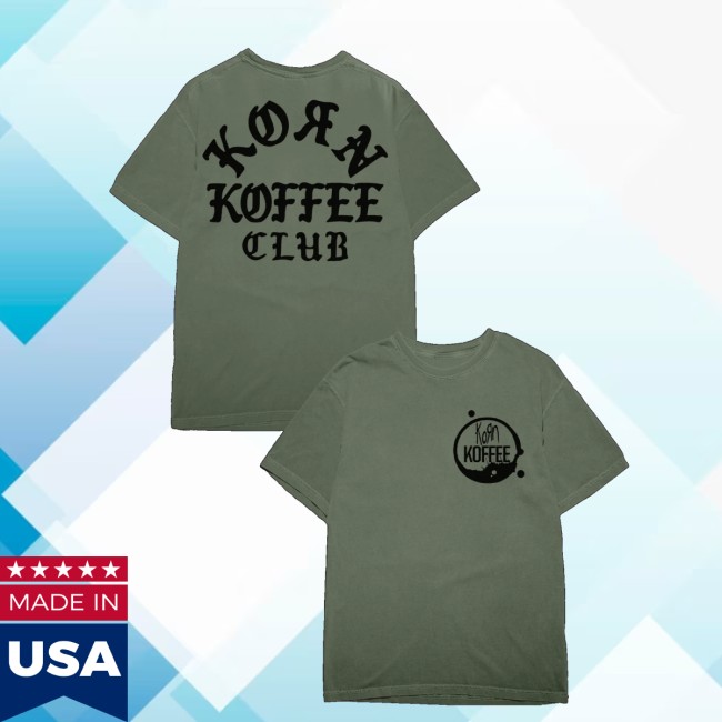 Korn Merch Store Koffee Club Shirt 2 Korn Merch Store Koffee Club Shirt