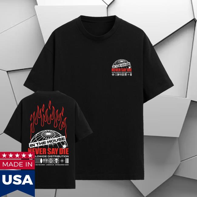 Kt8 Merch Store Never Say Die Meltdown Tee Black 3 Kt8 Merch Store Never Say Die Meltdown Tee Black