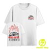kenny_Kt8 Merch Store Never Say Die Meltdown Tee White