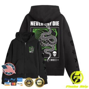 Kt8 Merch Store Never Say Die Venom Hoodie