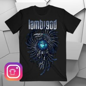 Lamb Of God Store Merch Blu Wired Bones Tee