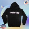 Lambrini Girls Merch Shop Flaming Logo Hoodie Black