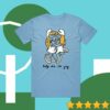 Lambrini Girls Merch Shop I'm Gay Shirt Carolina Blue