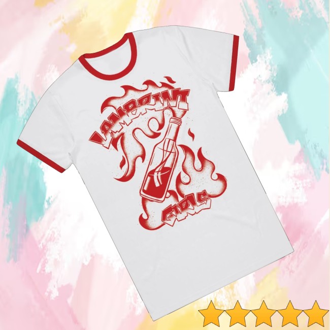 Lambrini Girls Merch Shop Molotov Ringer Tee White-Red 3 Lambrini Girls Merch Shop Molotov Ringer Tee White-Red