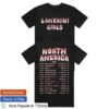 Lambrini Girls Merch Shop North America Tour Shirt Black
