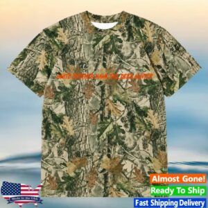 Lana Del Rey Merch Store White Feather Realtree Camo T-Shirt