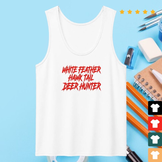 Lana Del Rey Merch Store White Feather Ribbed Scoop Neck Tank Top 2 Lana Del Rey Merch Store White Feather Ribbed Scoop Neck Tank Top