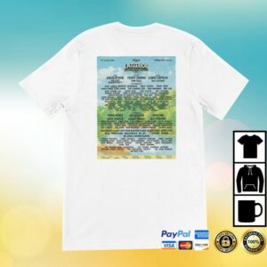 Latitude Festival Store Merch Latitude 2026 Line-Up White Shirt