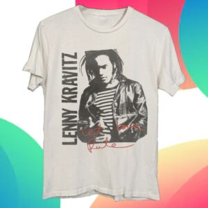 Lenny Kravitz Merch Shop Store Let Love Rule High Contrast Tee