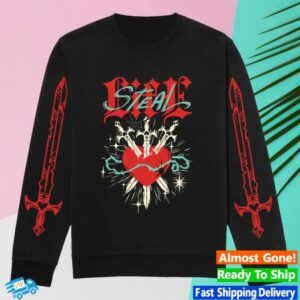 Lifesteal Merch Store Steal Sweatshirt Black