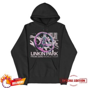 Linkin Park Merch Store Fz Barcode Black Pullover Hoodie