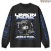Linkin Park Merch Store Lp X Deus Fz Countdown Black Long Sleeve Tee