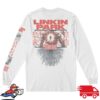 Linkin Park Merch Store Lp X Deus Powered By White Long Sleeve Tee