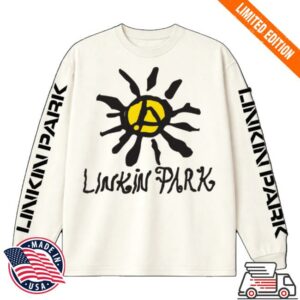 Linkin Park Merch Store Lp X Deus Sun White Long Sleeve Tee