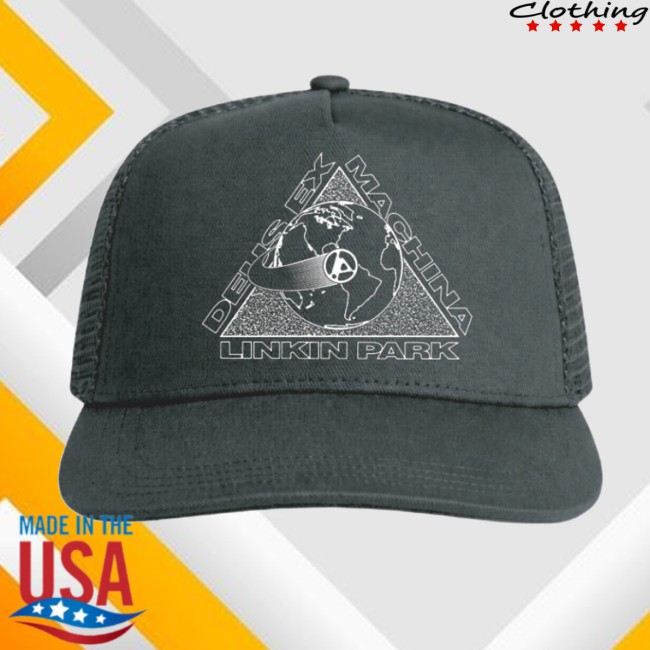 Linkin Park Merch Store Lp X Deus Trucker Cap