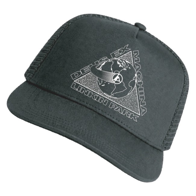 Linkin Park Merch Store Lp X Deus Trucker Cap