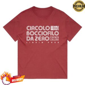 Linkin Park Merch Store Shop Bocce Club Red Tee