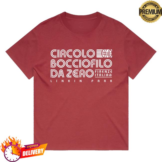 Linkin Park Merch Store Shop Bocce Club Red Tee