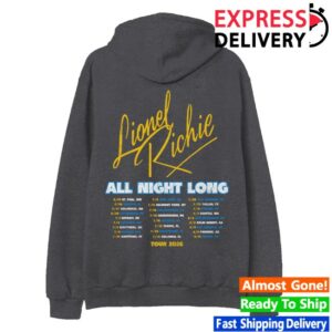 Lionel Richie Merch Shop All Night Hoodie