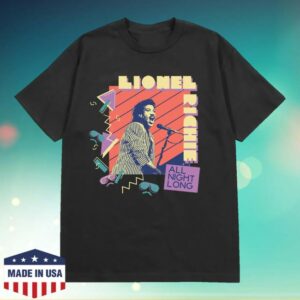 Lionel Richie Merch Shop All Night Long Tour Shirt