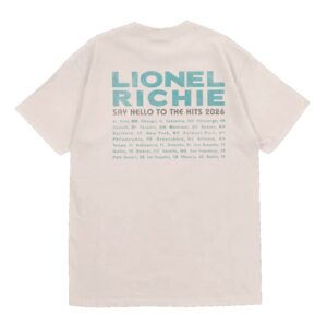 Lionel Richie Merch Shop Live In Concert Shirt