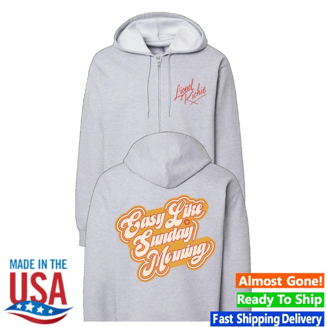 Lionel Richie Merch Shop Sunday Morning Hoodie