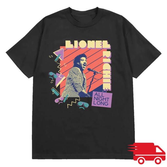 Lionel Richie Merch Store All Night Long Tour Tee