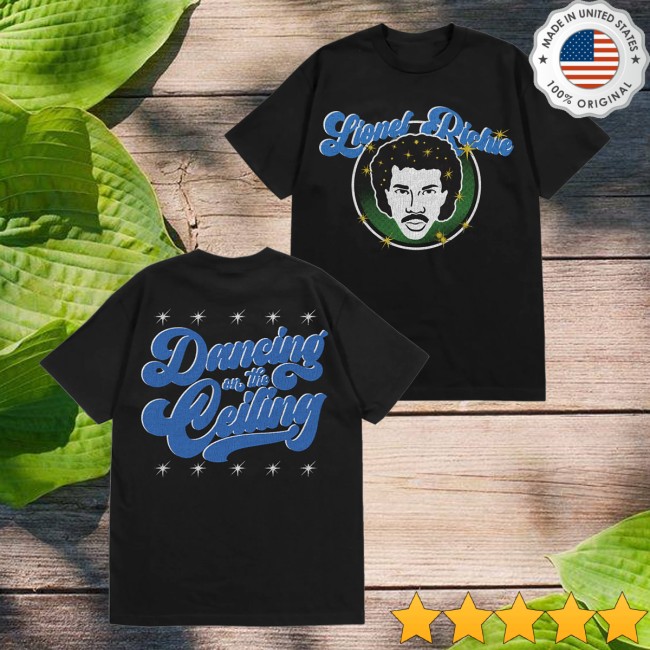Lionel Richie Merch Store Dancing On The Ceiling Tee