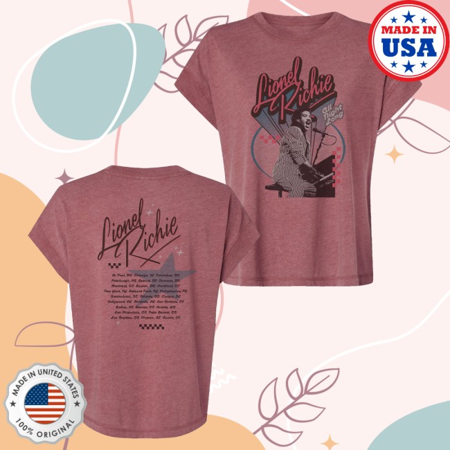 Lionel Richie Merch Store Ladies Tour Tee