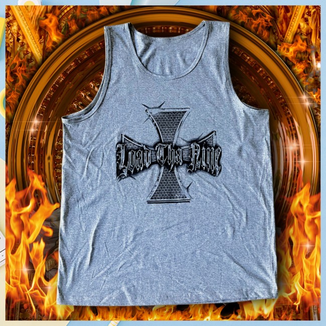 Load Tha Nine Merch Store Bling Cross Tank 3 Load Tha Nine Merch Store Bling Cross Tank