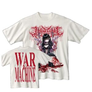 Lorna Shore Band Merch Store Shop Lorna Shore Anime Gun Shirt